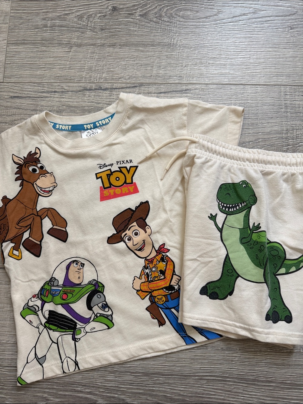 Disney Pixar- Toy Story Graphic Toddler Boys Matching Shorts Set